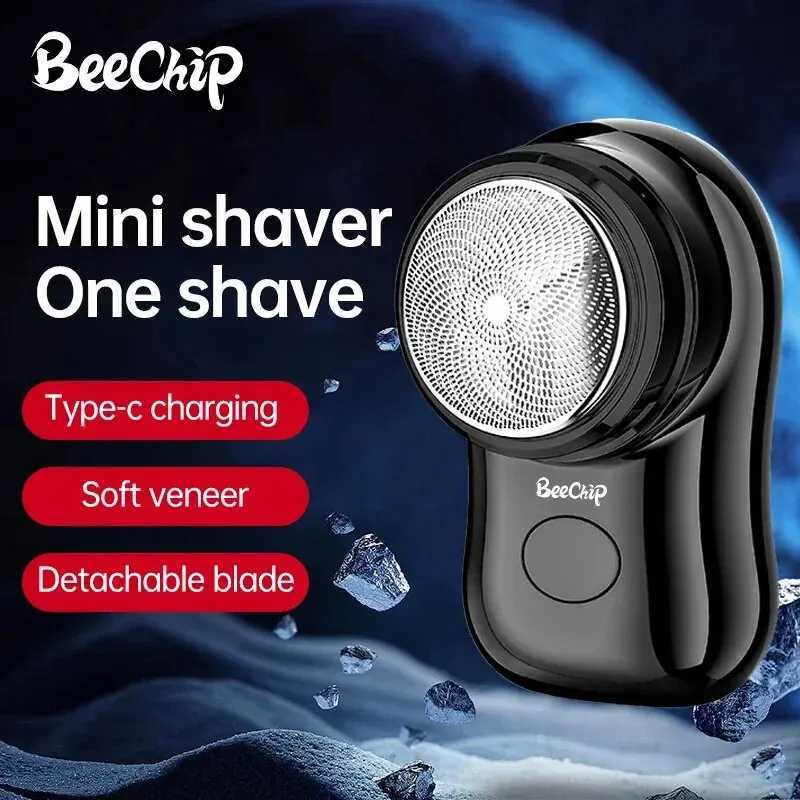 New Mini Portable Electric USB Charging Shaver Mens Shaver Portable Waterproof Shaver Travel Supplies Waterproof W240819