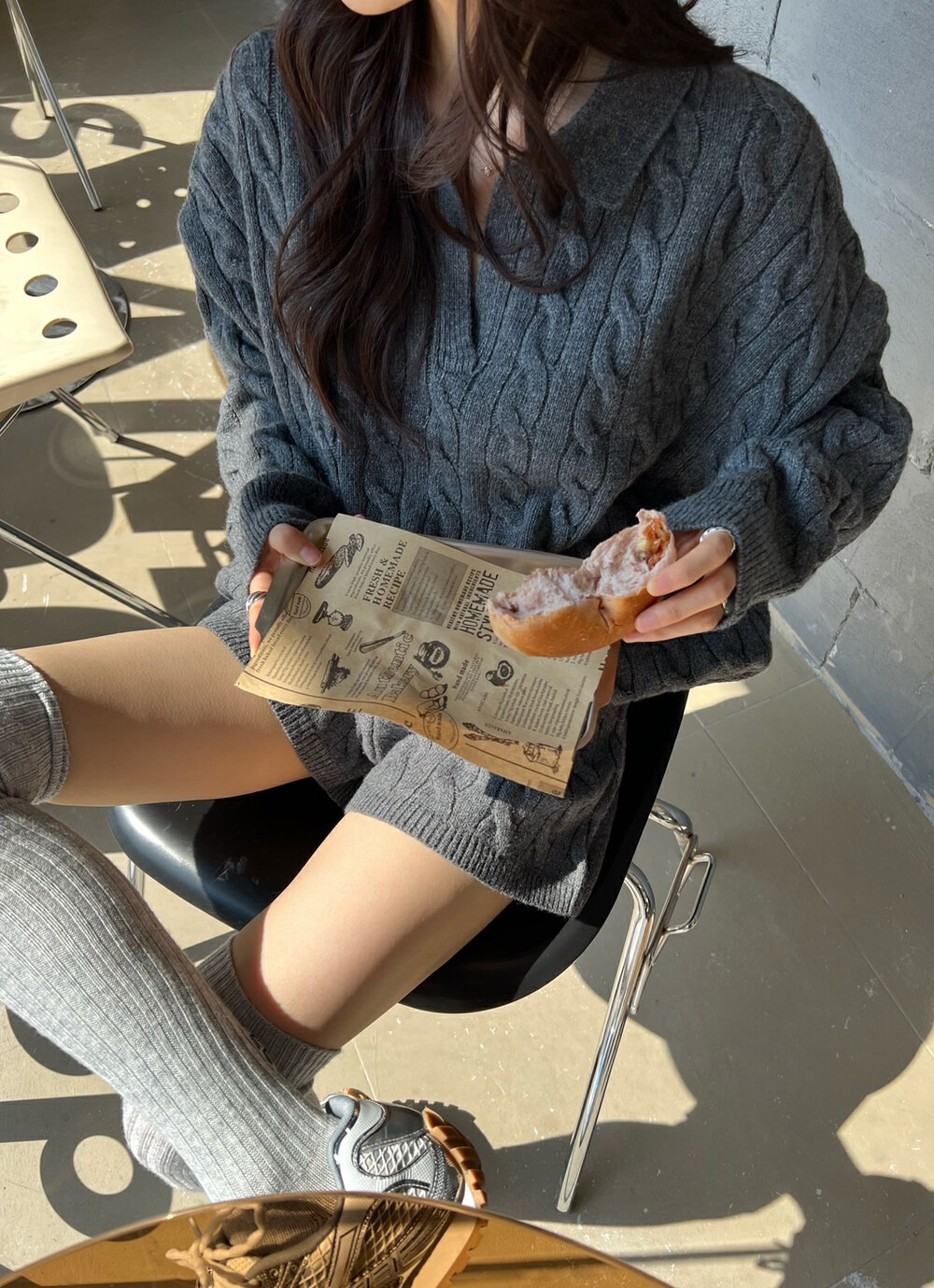 Women's Tracksuits Dropped Shoulder Knit Pants Set Womens Sleeve Knitted Casual Two-piece Sweater Long Sleeve Top Thick Sweaters 240229