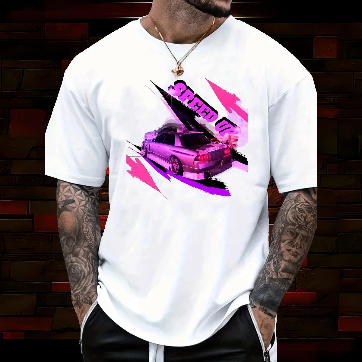 Unisex beach 230g 100% Cotton Men Clothes T-Shirt High Street Hip Hop Pure Cotton T Shirt For Man Customized Customized Print Wear
