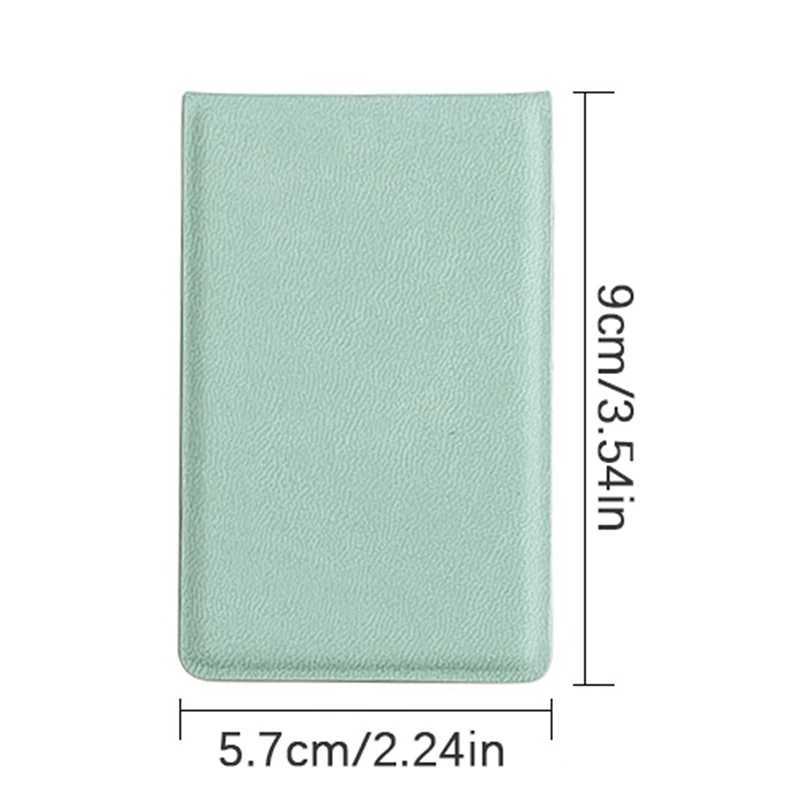 Pocket Rectangle Makeup Folding Mirrors Ultra-thin Folding Make Up Mirror Portable Compact Cosmetic Mirror Y240819