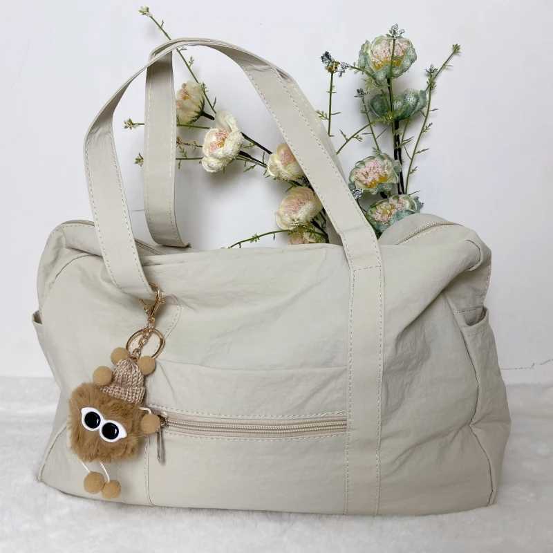 New High Capacity Travel Bag Portable Lightweight Casual Shoulder Bag Womens Class Commuting Sports Yoga Tote Bag CL240820