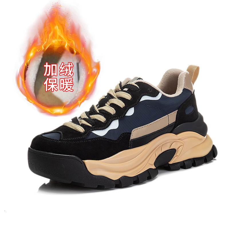 Ddmysports Winter New Flat Bottom Plush Single Shoe Thick Sole Versatile Sports Women S Shoes OUTDOOR