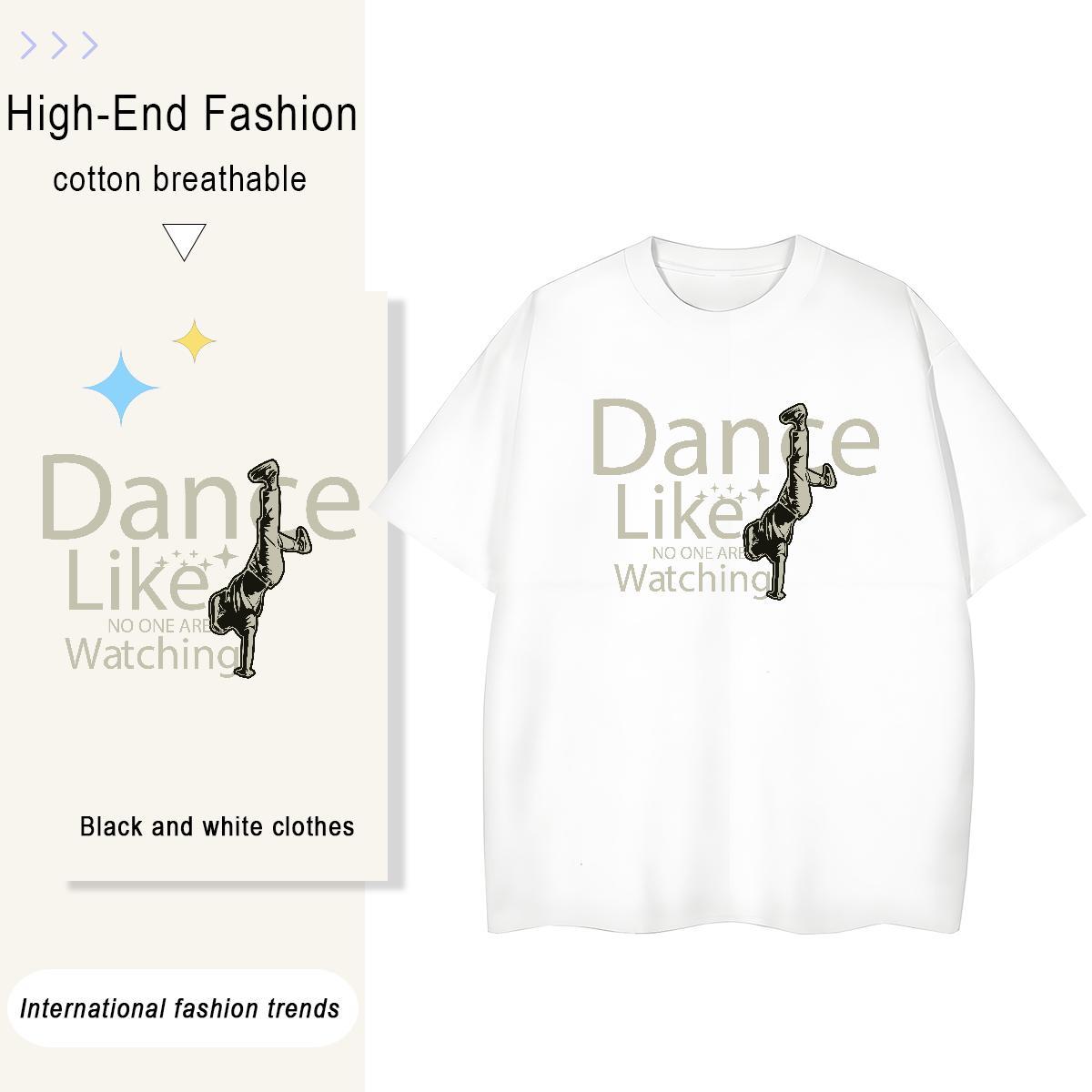 High Quality human 230g Pure Cotton Mens Tshirts Street Casual O-Neck Short Sleeve Mens T Shirts Wholesale White Plus Size Polos