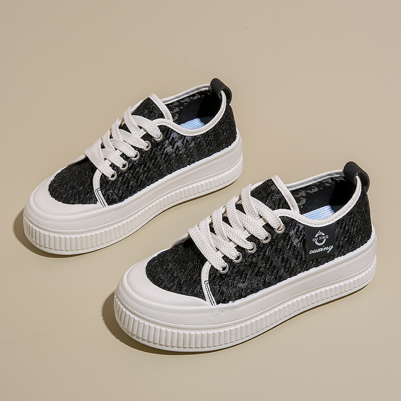 Ddmysports Little White Shoes Women S Summer New Korean Edition Instagram Female Student Leisure Breathable Versatile Sandals Street Shoot Q OUTDOOR