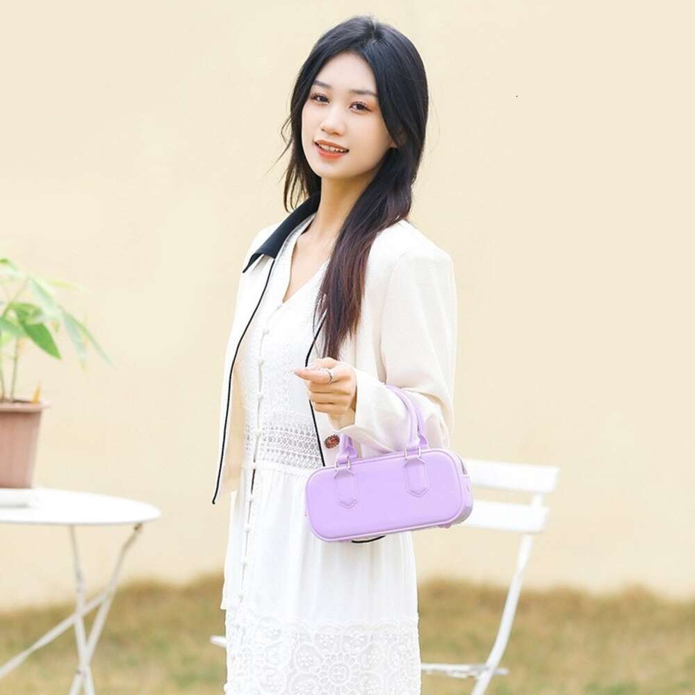 PVC Jelly Fashionable Versatile Soft Handle Handbag, Stainproof And Easy To Wash, Summer Women's Diagonal Cross Bag