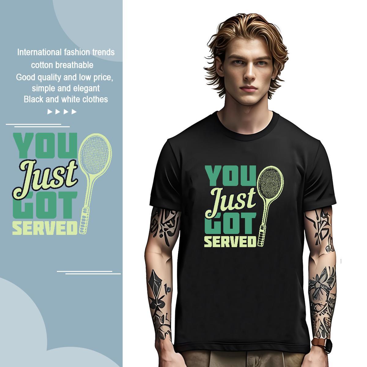 Classic sport 230g 100% Cotton Tshirt for Man Woman Hip Hop Breathable Short Sleeve T-Shirts Fashion New DIY Anime Tees Shirts