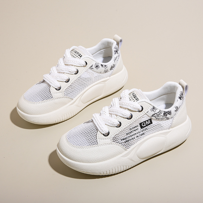 Ddmysports Little White Summer New Korean Edition Instagram Student Casual Women S Shoes Ollow Out Versatile Sandals Trend Z OUTDOOR