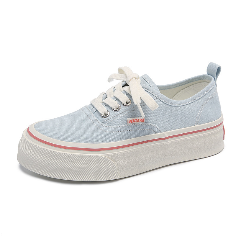 Ddmysports Canvas Women S Summer New Student Korean Edition Instagram Versatile Thick Sole Board Spring And Autumn Casual Shoes TP OUTDOOR