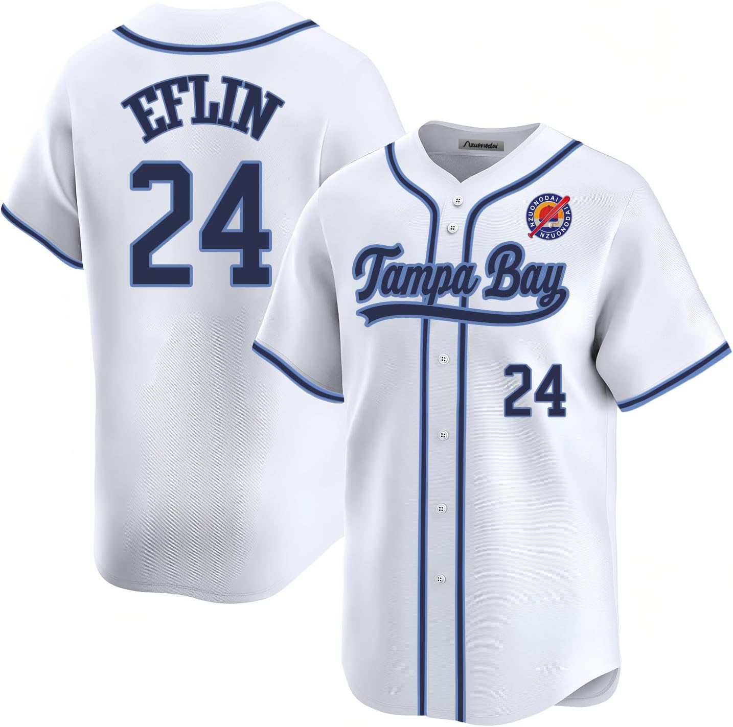 Mens/Youth Tampa Light Baseball ed Jerseys
