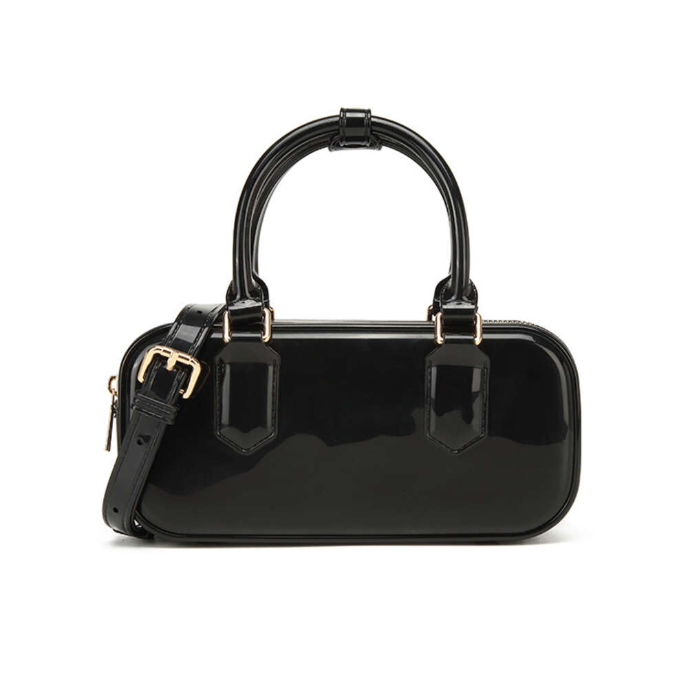PVC Jelly Fashionable Versatile Soft Handle Handbag, Stainproof And Easy To Wash, Summer Women's Diagonal Cross Bag