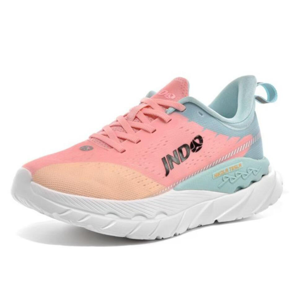 JNDO 2301 Whale Fly Running Shoes For Men Women Designer Platform Sneakers Mesh Fabric Black White Blue Lilac Yellow Pink Red Outdoor Sports Mens Trai