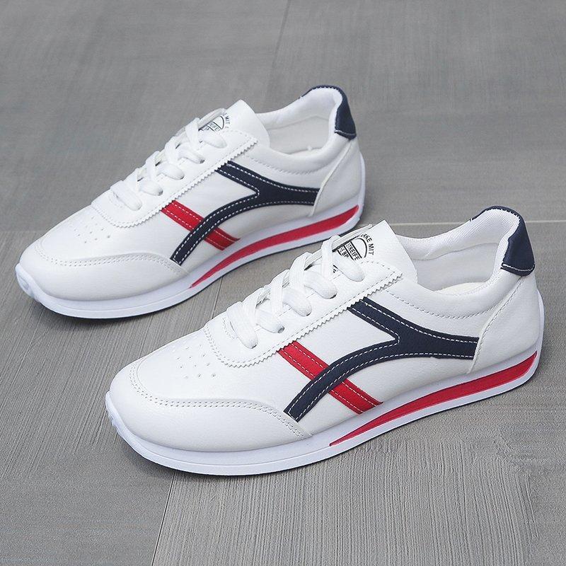 Ddmysports Little White Spring Autumn New Korean Edition Sports And Leisure Board Flat Trendy Shoes For Women OUTDOOR