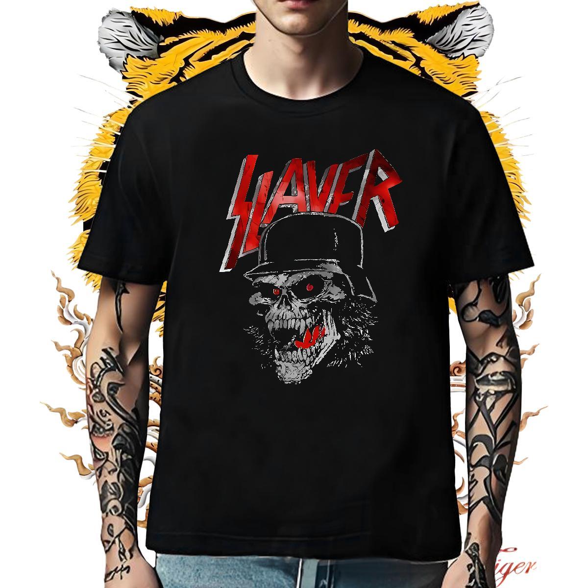 Designer Men Tees 230g Pure Cotton Home Outdoor scary Breathable Crew Neck T Shirts Men Comfortable Custom Anime Top Tees