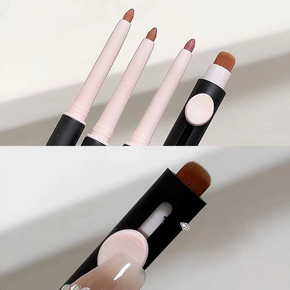 3D Velvet Matte Lip Liner Pencil Waterproof Long Lasting Natural Contouring Lips Lipsticks Pen Non-stick Cup Lip Makeup CosmeticXJ241209