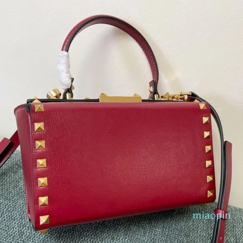 10A Designer Handbag Women Party Cosmetic Bag Square Crossbody Purse Top Mirror Quality Shoulder Gold Hardware