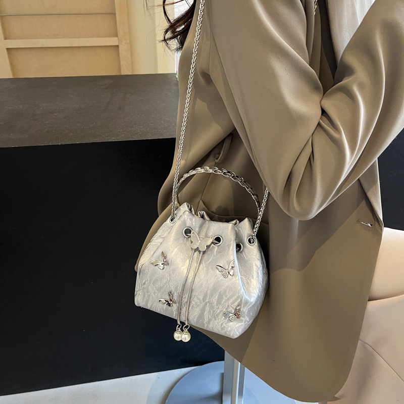 Designer Bag Mini Tote Bag Handbag Bucket Bag Womens Top Quality Chain Handle Purse Clutch Bag Fashion Bowknot Wallet Luxury Mini Bags Import String B