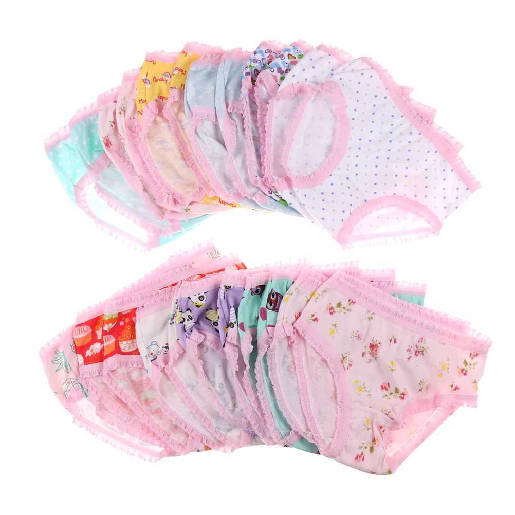 Cotton Panties For Girls Kids Short Briefs Baby Girl Underwear Children Underwear Child Cute Cartoon Shorts Underpant For 0-5 Y240821