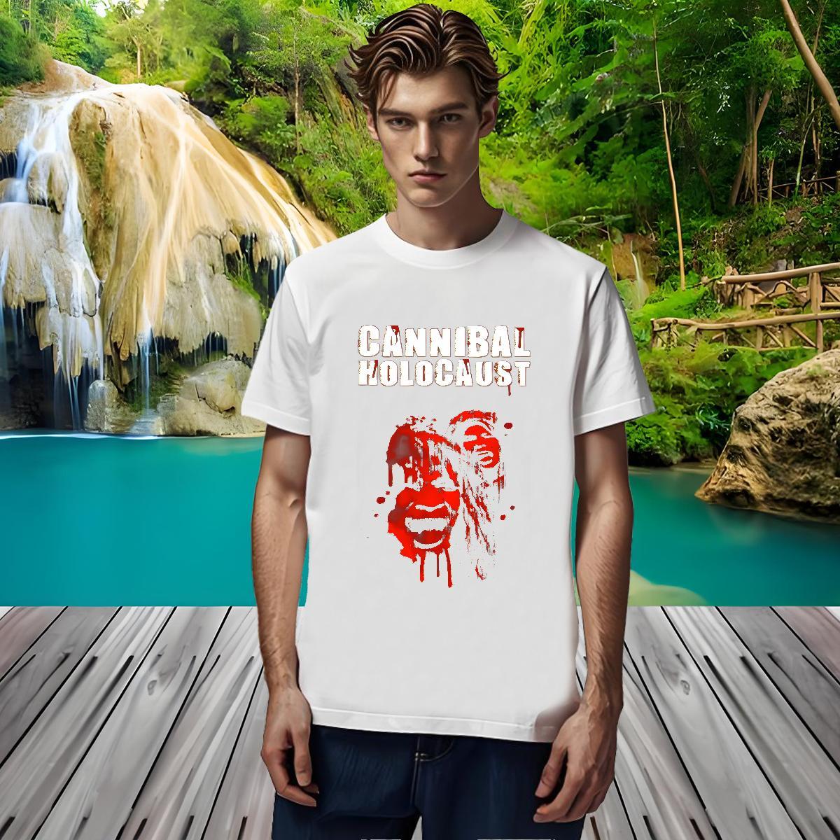 Fashion Design Mens Tshirts 230g Cotton Street Casual scary Short Sleeve O-Neck Men T Shirts Popular Floral Print Tops