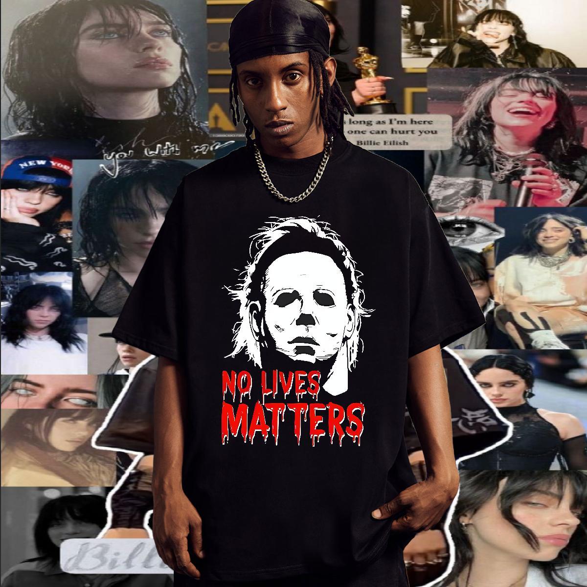 Free Shipping SCARY Tshirt for Man Woman 230g Cotton Mens T Shirts DIY Outdoor Breathable Crew Neck Soft Tshirts