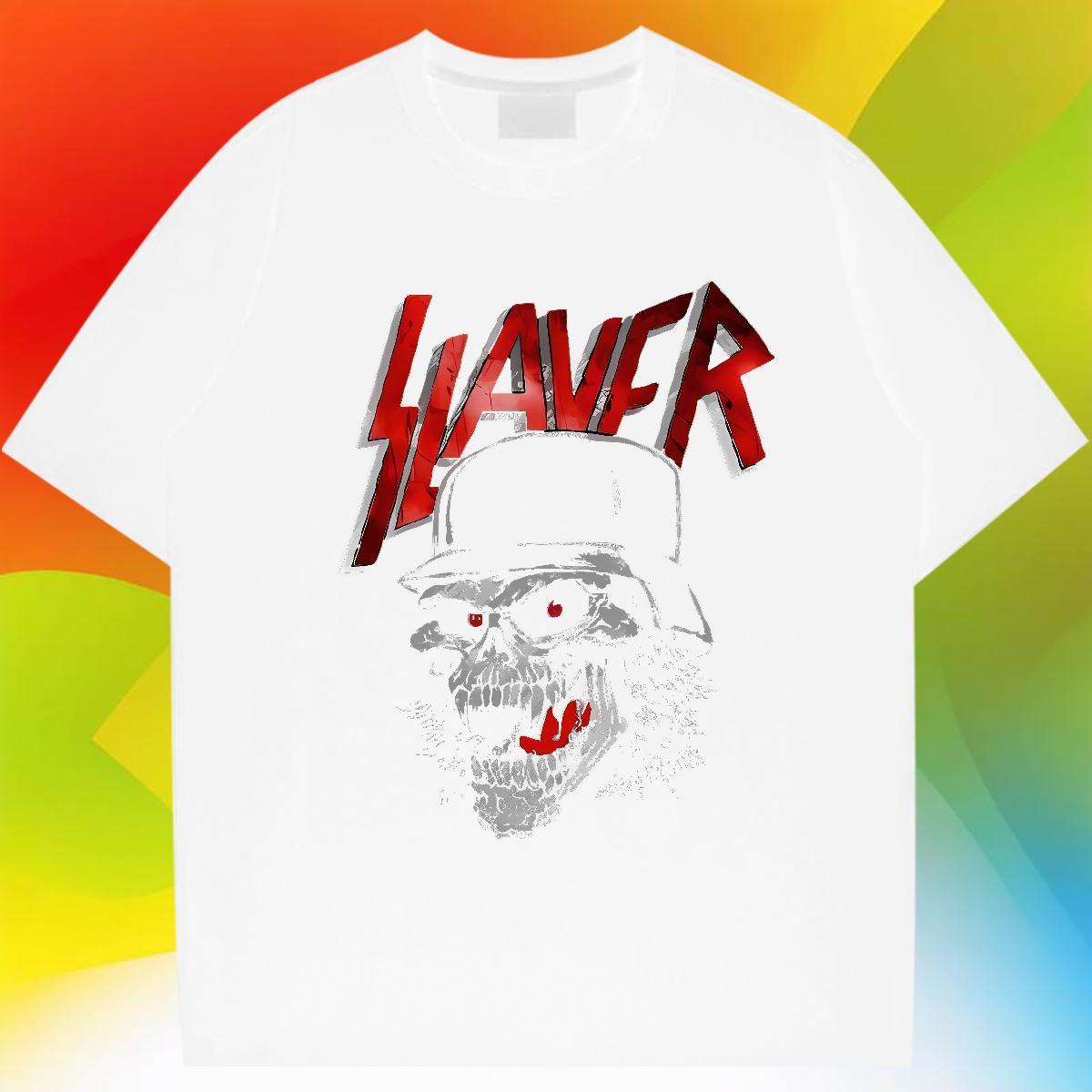 New Men Tshirts 230g Cotton Summer Casual skull Round Neck Short Sleeve T Shirts Men Wholesale Oversized 3XL 4XL Tops Tees