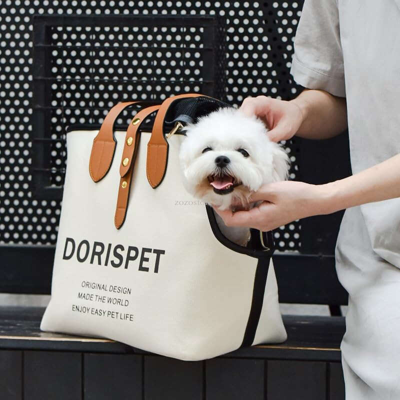 Cat Carrier Dog Carrier Pet Carrier Stylish Dog Purse Carrier Portable Pet Carrier Cat Carrier With Pockets Pet Travel Tote Bag With Pockets For Cat A