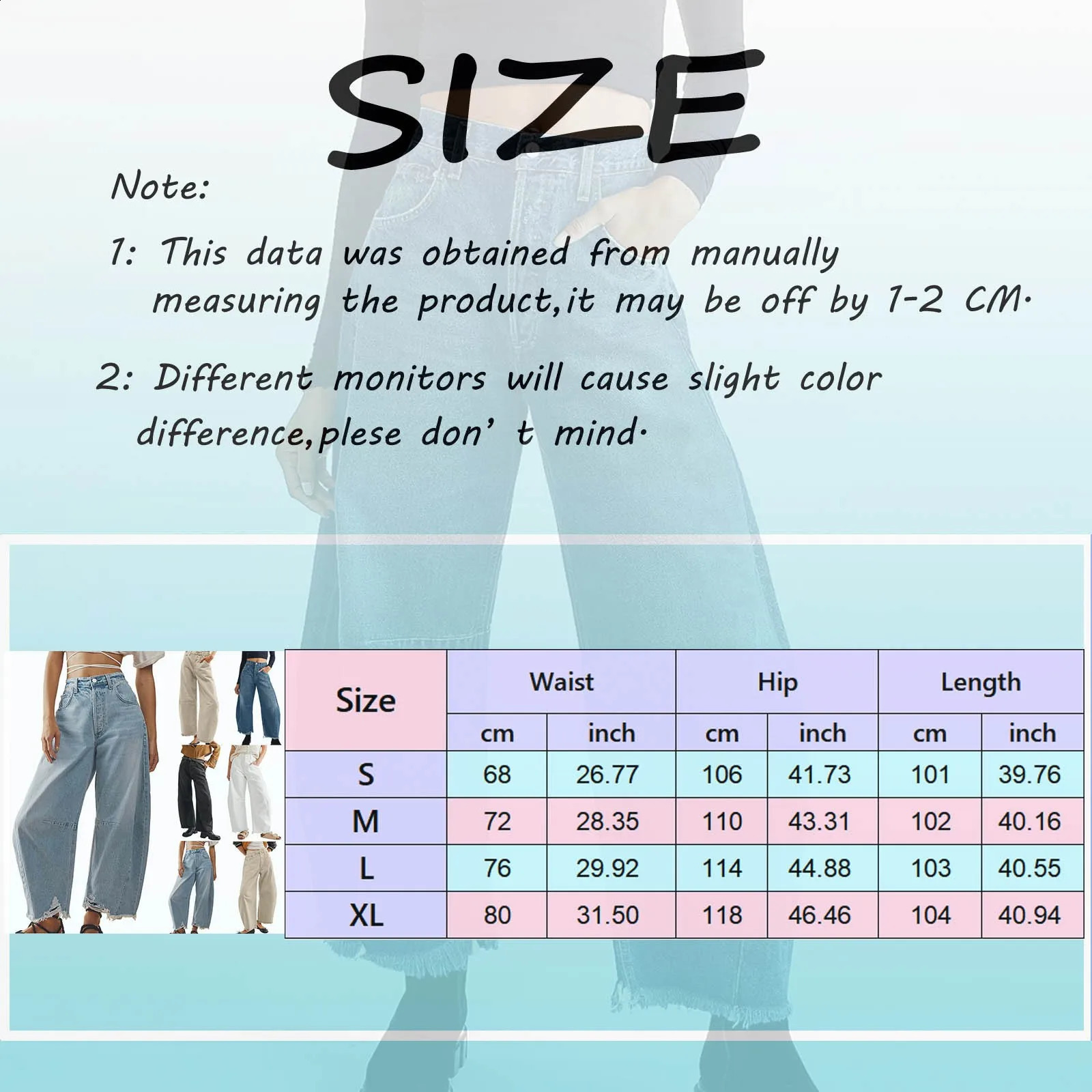 Women Baggy Wide Leg Trousers Jeans Barrel Boyfriend Cropped Hem Denim Pants Japanese 2000s Style Y2k Female Clothing 2024 240821