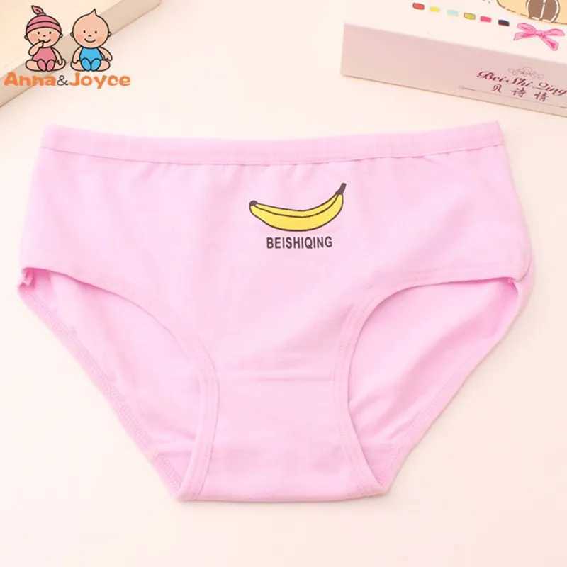 4pc/Lot Girl Triangle Underwear Pure Cotton Baby Briefs Underpant Soft Baby Underwear Shorts Suit 2-10 Years Y240821