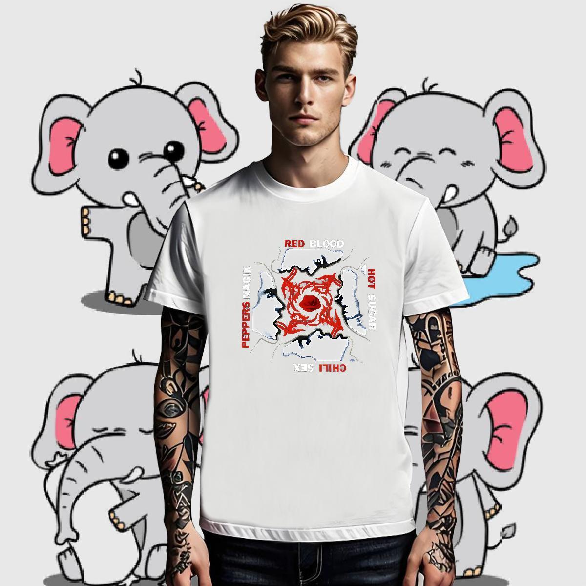 Designer Fashion scary Men Tops Tees 100% Cotton 230g T Shirts Men DIY Logo Oversized Street Casual Breathable Short Sleeve Classic Tshirts