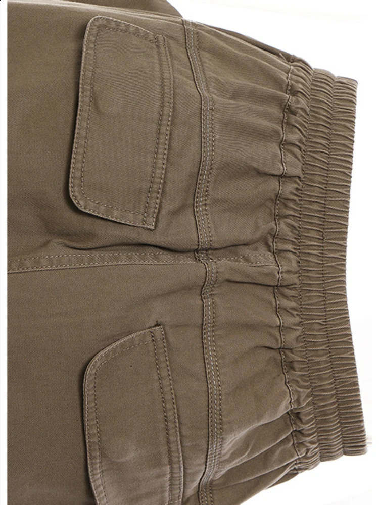 EAM High Elastic Waist Brown Pocket Zipper Long Casual Half-body Skirt Women Fashion Spring Autumn 1DE9890 240820
