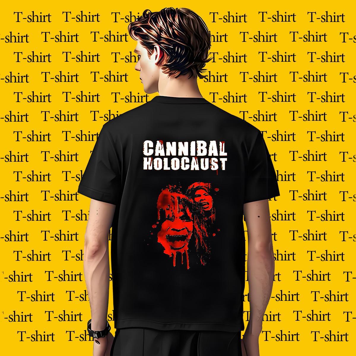 New Arrival Men Tops Tees 230g Cotton Beach Blody Breathable Short Sleeve T-Shirts for Men Comfortable Anime Print Tshirts