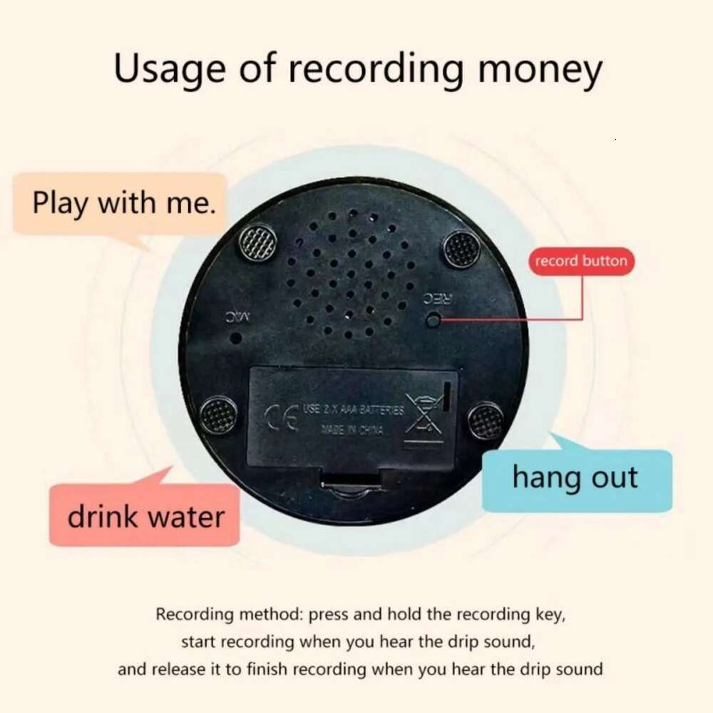 8PCS Dog Communication Buttons Voice Recording Button Pet Training Buzzer 30 Second Record Playback Funny Gift for Talking