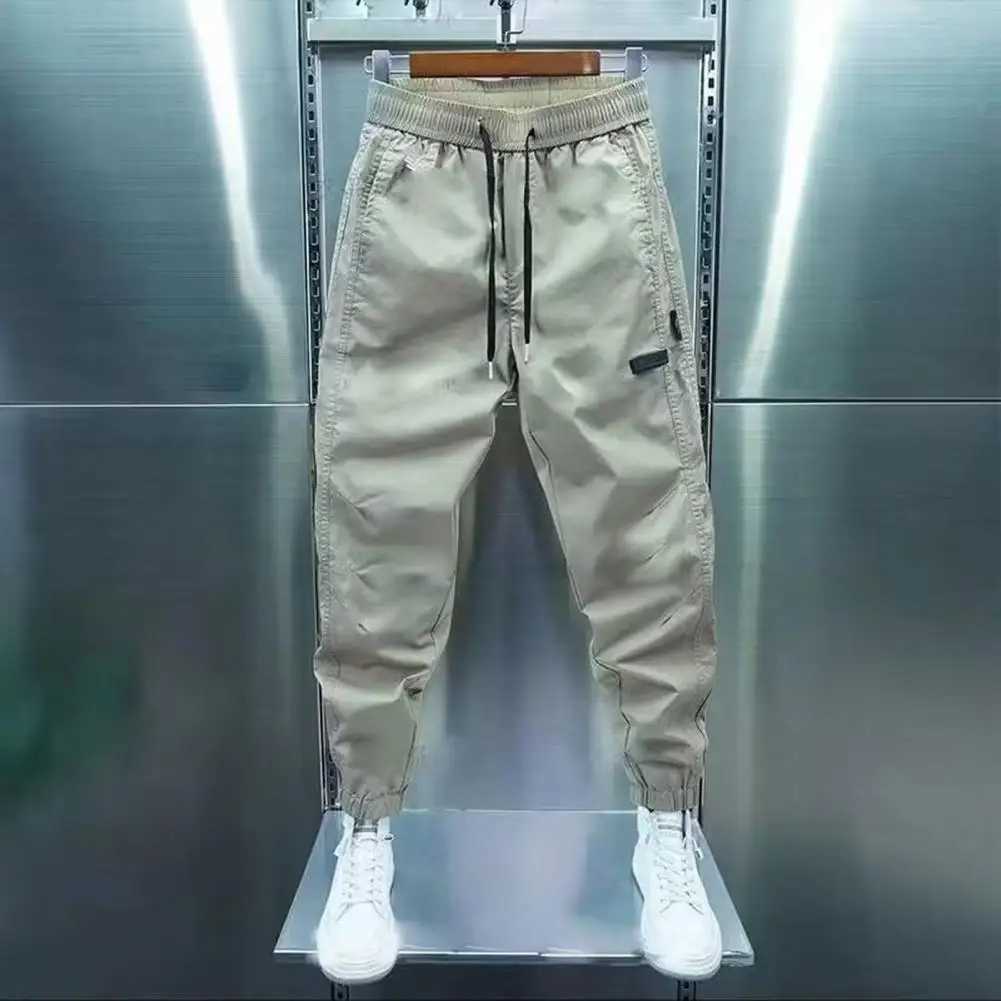 2023 high-quality harem pants mens cargo pants loose multi pocket military pants mens jogging pants size 5XL 6XL W250318