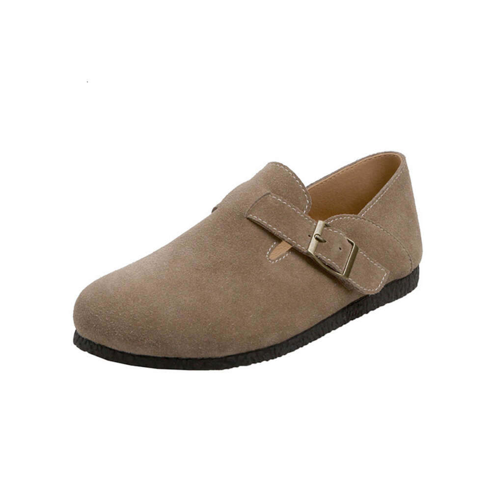 Ddmysports Grape Mama S Same Winter Plush Insulation Thick Soled Leather Big Toe Single Shoe Fur Boken Shoes For Women OUTDOOR