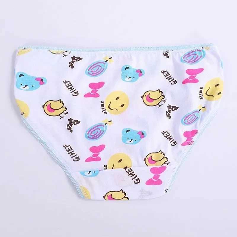6Pcs/Pack Fashion Baby Girls Underwear Cotton Panties Kids Shorts Briefs Children Underpants 2-12Years Y240821