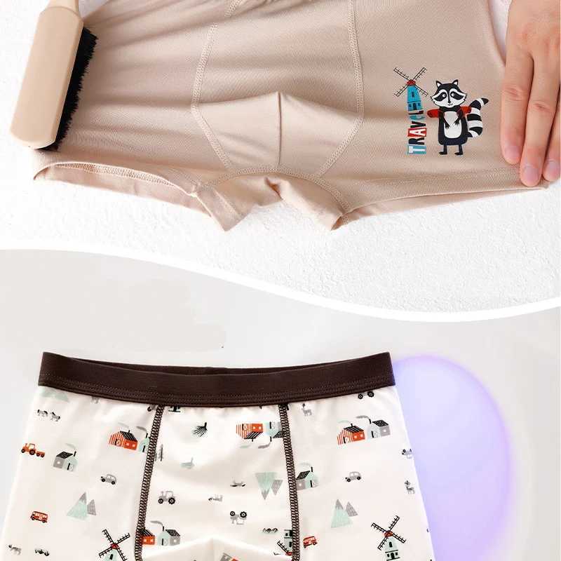 New Arrival Boys Underwear Cartoon Car Panties for Teenage Cotton Children Breathable Cute Boxers 4pcs/pack 6 8 10 12 14 Years Y240821