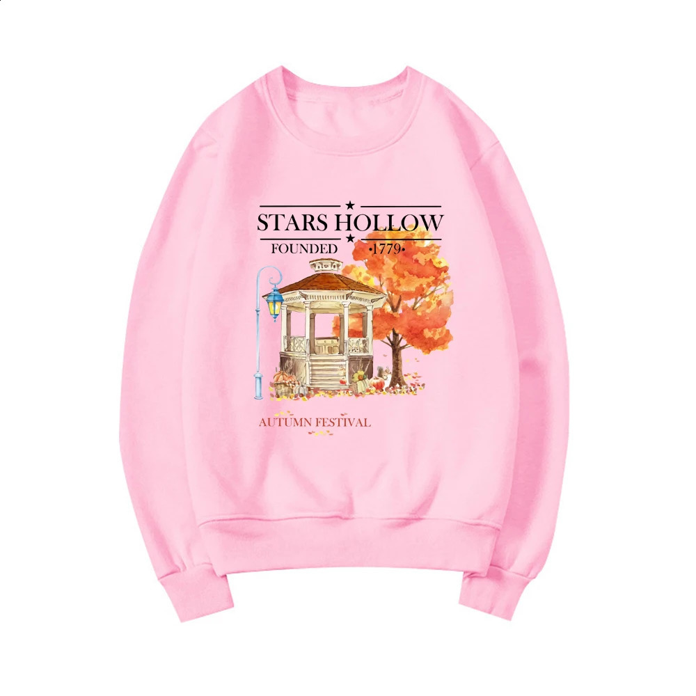 Gilmore Girls Fall Crewneck Sweatshirt TV Show Inspiration Hoodie Harajuku Graphic Street Clothing Womens Top Unisex 240821