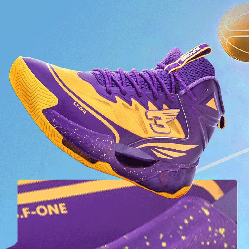 JNDO S.F-One Carbon Basketball Shoes For Men Women High Cut Platform Sneakers Triple Black Purple Yellow Pink Sport Sneaker Outdoor Sports Mens Traine
