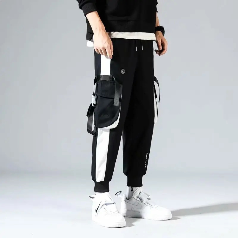 Spring Autumn Fashion Mens Sets Hip Hop Hooded Sweatshirt MenCasual Jogger Elastic Waist Trousers Men Clothing Tracksuit Sets 240821