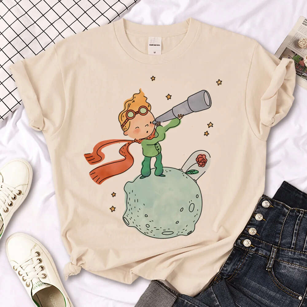 Little the Prince Tee women haruku tshirt girl 2000s clothing