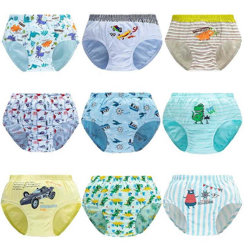 LJMOFA 1PCS Kid Cute Brief Cartoon Children Underwear Kids Cartoon Panties Breathable Soft Boys Briefs Boxers Girls Panties B148 Y240821