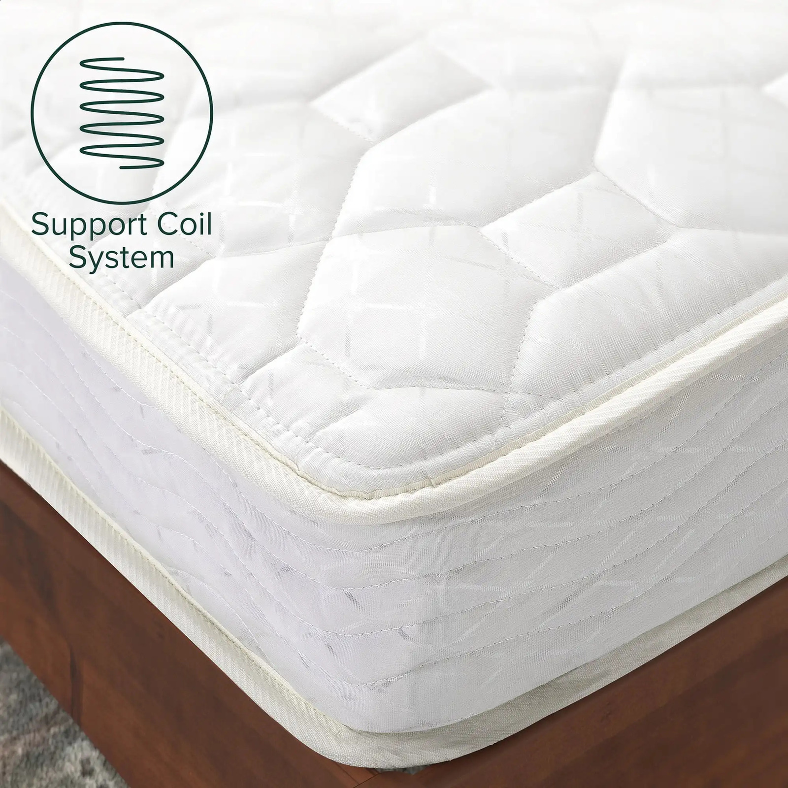 By Zinus 6 Comfort Innerspring Mattress Adult Twin Durable Worryfree 10 Year Limited Warranty Included 240820