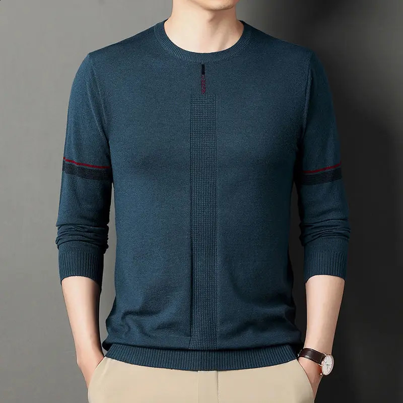 Spring and Autumn KPOP Fashion Style Harajuku Slimming Top Loose Casual Full Match Knitted Insertion Thin Long Sleeve Sweater 240821
