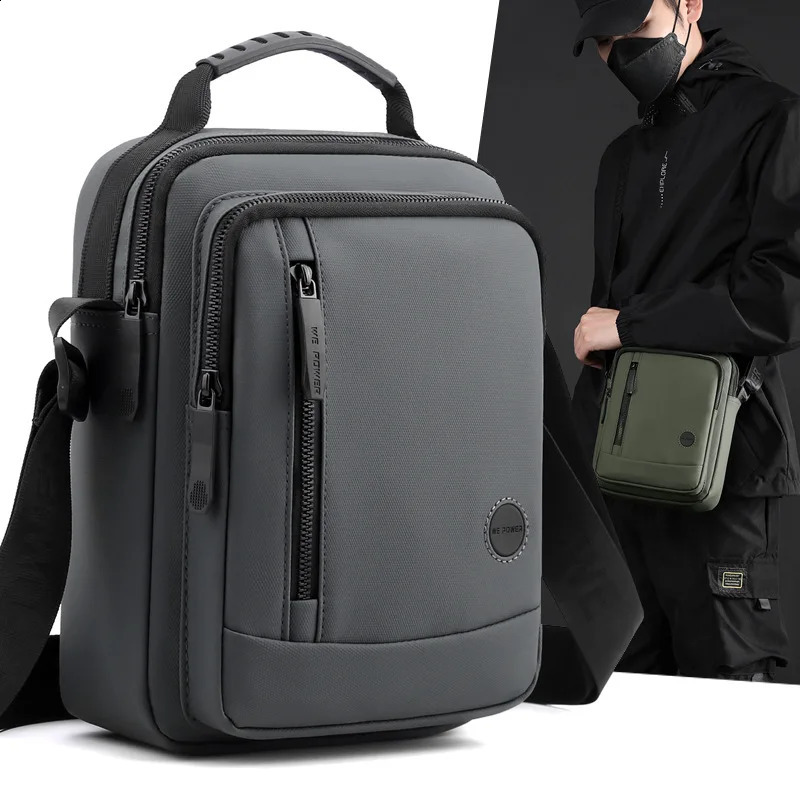 Fashion Casual Mens Handbag Shoulder Bag High Quality Nylon Fabric Man Messenger Stylish Elegant Style n SAC 240820