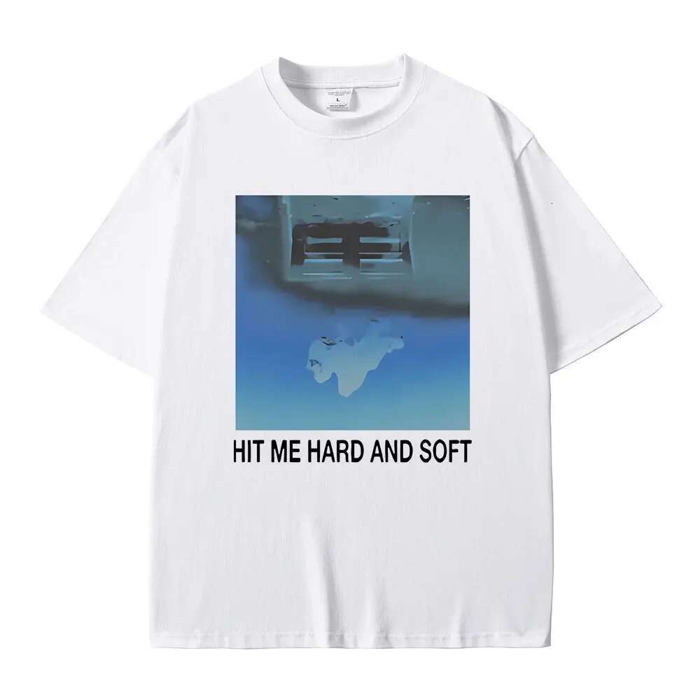 Me Hit Hard and Soft 2024 Tour Tshirt Men Women Fashion Trend Singer Same Style Graphic Print T Shirt Men's Oversized T-shirts n n's -shirts