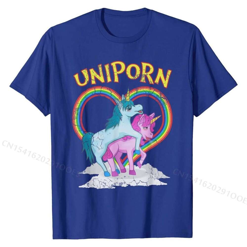 T-Shirt Unicorn Funny Quotes Humor Sayings Unicorns Gift Cotton Men T Shirts Unique Tops & Tees Fitted Casual s ops ees