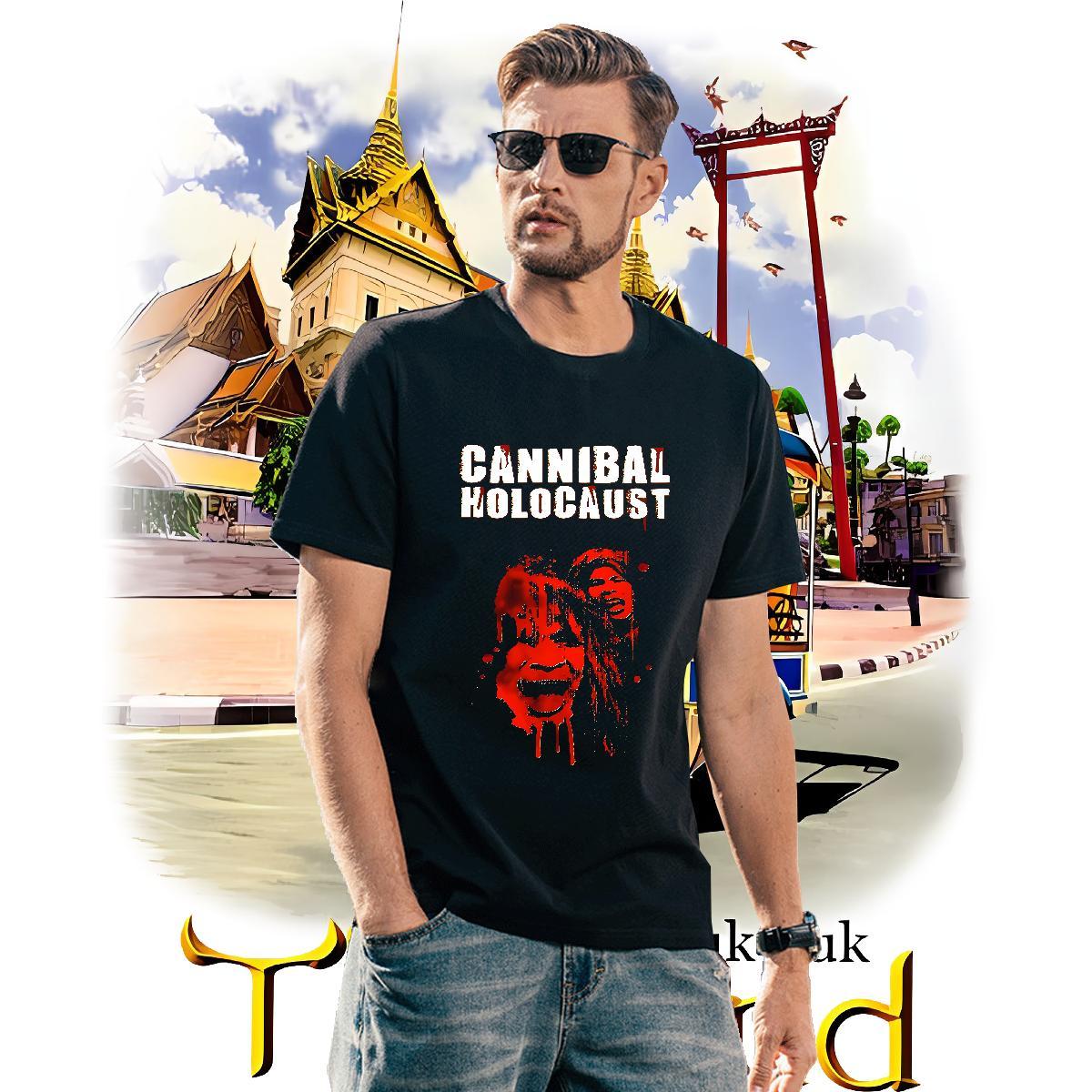 2024 Designer Mens Tshirts 230g Pure Cotton Home Outdoor scary Breathable Crew Neck T Shirt For Man Cool Design Custom Print Plus Size Tops Tees