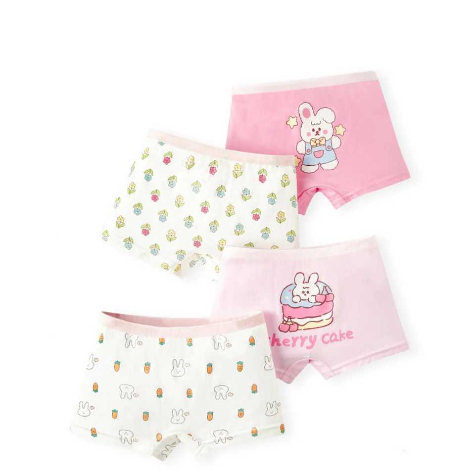Baby Boys Girls Underwear Children Cartoon Dinosaur Cotton Flat Corner Underwear Kids Four Seasons Shorts for 3T 4T 5T 6T 7T 8T Y240821