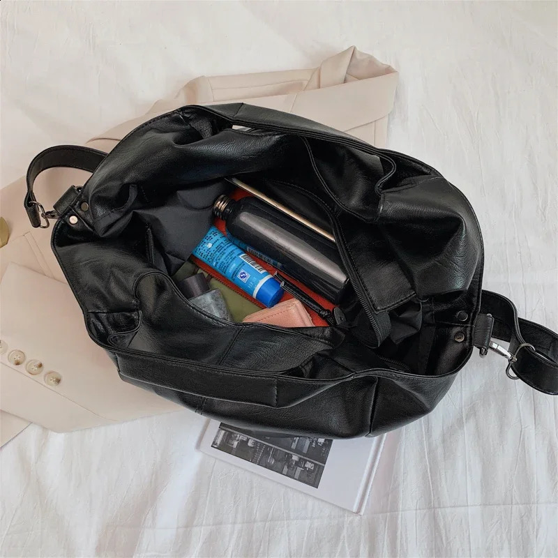 DHXJ Green Unique Shoulder Womens Big Shopper Tote Bags Large Capacity Hobos Bag Lady Soft Leather Messenger Handbag Sac 240820