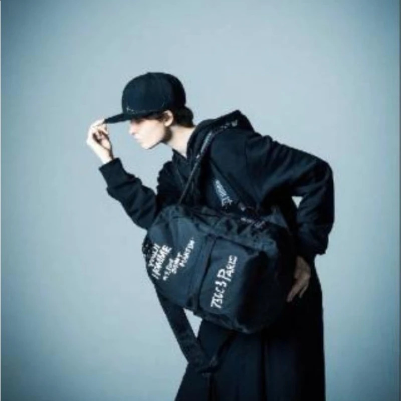 Women Y2k Aesthetic Letter Print Schoolbag Streetwear All Match Fashion Simple Backpack Vintage Casual Trendy Backpacks 240820