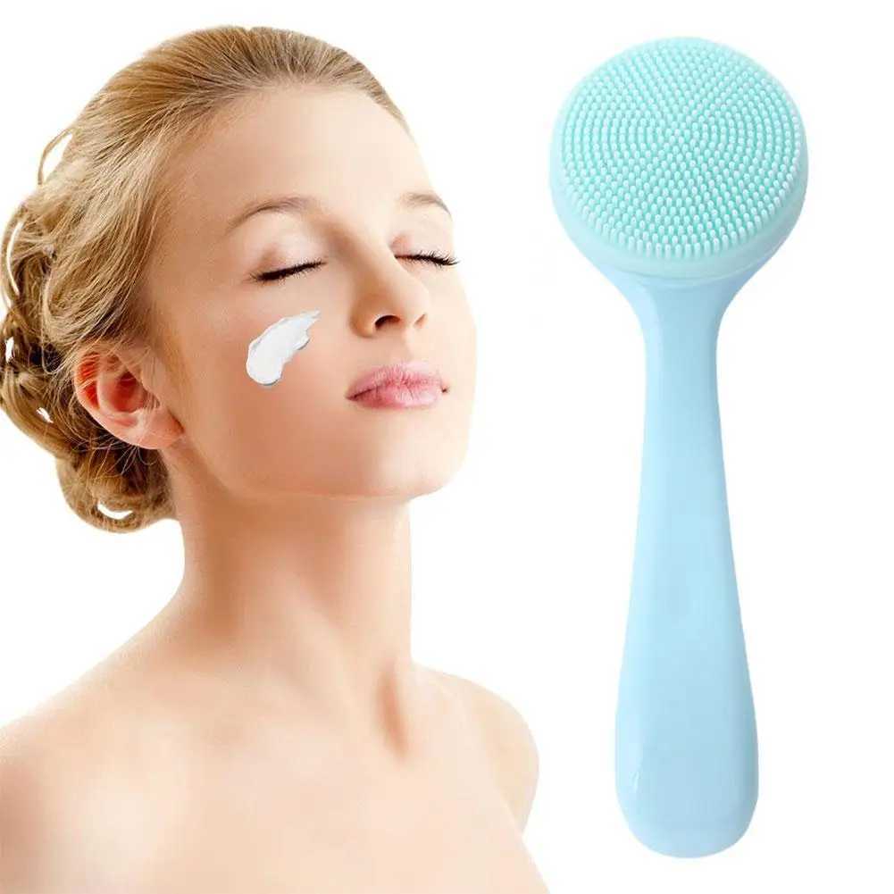 Facial Cleansing Brush Skin Care Massage For Deep Cleaning Pore Blackhead Removing Scrub Gentle Exfoliating Cleaning Tool Y2N8 Y240821